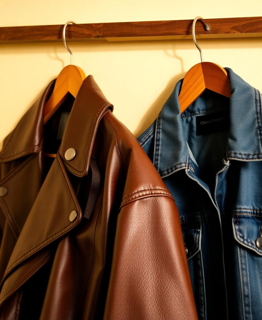 Statement Jackets vintage selection at Caffeinated Closet